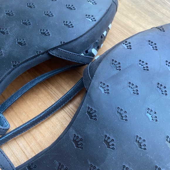 MIA Flat Black Sandals 9.5 NEW - Picture 5 of 5